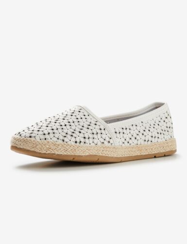 Womens Sandals - Karina Lasercut Espadrille - RIVERS