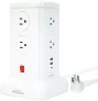 Surge Protector Power Strip, AMAZING POWER Strip Tower